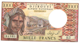 DJIBOUTI ND 1000 Francs UNC E.2 84981 - Djibouti