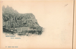 Montserrat Vista General - Hauser Y Menet - Madrid -  Carte Postale Ancienne - Autres & Non Classés