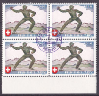 Schweiz Soldatenmarken O/used (Blk-30) - Vignetten
