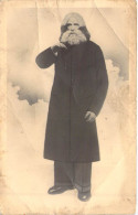 FANTAISIE - Homme - Manteau - Barbe - Carte Postale Ancienne - Hommes