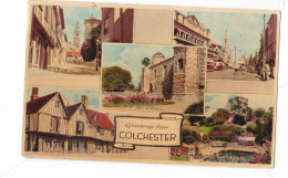 ANGLETERRE ,,,,COLCHESTER,,,,,,MULTI VUES,,,,,VOYAGE  ,,,TBE,,,, Rare,,,,,, - Colchester