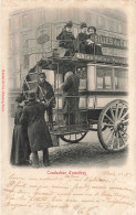 France - Paris -Conducteur D'omnibus - Kunzli Frères éditeurs - Animé - Oblitéré Ambulant -  Carte Postale Ancienne - Artigianato Di Parigi