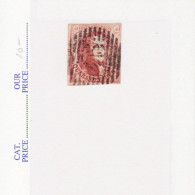 6001) Belgium 1851 Watermark Without Frame - 1851-1857 Médaillons (6/8)