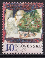 SLOVAKIA 570,used,falc Hinged,Christmas 2007 - Used Stamps