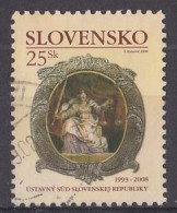 SLOVAKIA 576,used,falc Hinged - Oblitérés