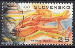 SLOVAKIA 583,used,falc Hinged - Usati