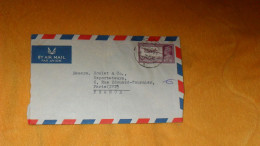 ENVELOPPE ANCIENNE DE 1949../ CACHET DEPART INDE POUR PARIS..+ TIMBRE INDIA POSTAGE 14 As.. - Storia Postale