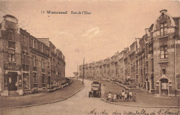 [-50%] Belgique - Watermael - Rue De L'Elan - Photo Belge - Lumière - Animé - Automobile  -  Carte Postale Ancienne - Watermael-Boitsfort - Watermaal-Bosvoorde