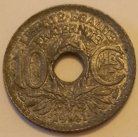 1941 - Francia 10 Centimes   ------- - 10 Centimes