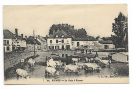 FISMES La VESLE à FISMETTE Vaches Près Epernay Esternay Vertus Reims Châlons En Champagne Ay Sézanne Montmiral Champigny - Courtisols