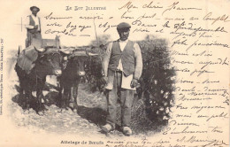 FOLKLORE - Le Lot Illustré - Attelage De Bœufs - Carte Postale Ancienne - Altri & Non Classificati