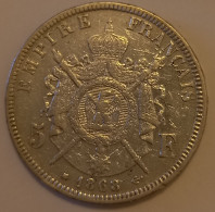 1868 - Francia 5 Francs     ------- - 5 Francs