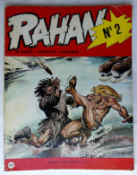 RAHAN - éd Vaillant 1ère Série N°2 - 1972 - Rahan