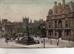 NEWCASTLE - Stephenson's Monument - Newcastle-upon-Tyne