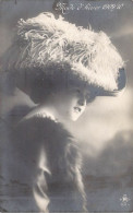 PHOTOGRAPHIE - Portrait - Femme - Chapeau - Mode D'Hiver 1909/10 - Carte Postale Ancienne - Fotografie