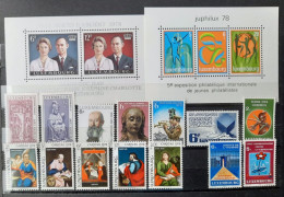 Luxembourg 1978 Année Complete N°912/930 **TB Cote 24€35 - Annate Complete