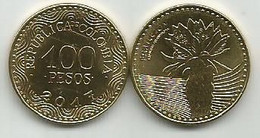 Colombia 100 Pesos 2017. UNC - Colombia