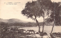 FRANCE - 20 - Ajaccio - Le Fond Du Golfe - Carte Postale Ancienne - Ajaccio