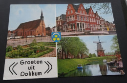 Groeten Uit Dokkum - Copyright Van Leer's Fotodrukindustrie, Amsterdam - # 985 - Dokkum