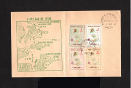 15100-MACAU-CHINA-FIRST DAY COVER MACAO.1956.SOBRE 1º Dia.ENVELOPPE Premier Jour.Brief.FDC. - Cartas & Documentos