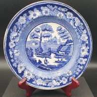 Assiette Ancienne MAASTRICHT  19cm Déco Bleue  1895 #200934 - Maastricht (NLD)