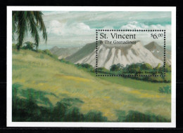 1996 St.Vincent & Grenadine Haleakalar Krater, Havaii Set MNH** RX29 - Vulkanen