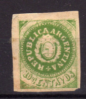 ARGENTINE Argentina 1862/1864 Yv 6e Obl Cote 150 - Oblitérés