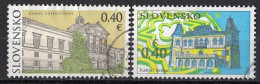 SLOVAKIA 638-639,used,falc Hinged - Usati