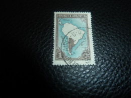 Républica Argentina - Productions Carte - 1 Peso - Yt 380 - Sépia Et Bleu Clair - Oblitéré - Année 1935 - - Used Stamps