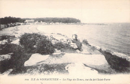 FRANCE - 85 - Ile De Noirmoutier - La Plage Des Dames Vue Sur Le Fort Saint Pierre - Carte Postale Animée - Ile De Noirmoutier