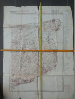 EAST-KENT - Befestigungskarte 01-09-1940 - Doelen - Targets - Documents