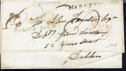 Irlande. Lettre De Markethill Pour Dublin. Cachet Paid. Sans Texte. B/TB. - Storia Postale