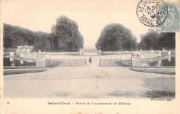 FRANCE - 92 - SAINT CLOUD - Entrée De L'emplacement Du Château - Carte Postale Animée - Saint Cloud