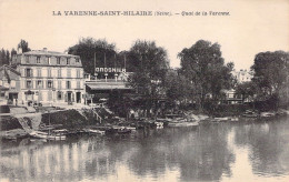 FRANCE - 94 - LA VARENNE SAINT HILAIRE - Quai De La Varenne - Edition Cosson - Carte Postale Animée - Sonstige & Ohne Zuordnung