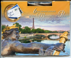 FRANCE - Pre-stamped Postcards / Cartes Postales Pret-à-poster PACK MONUMENTS OF PARIS (6 Cards + Pen) - Colecciones & Series: PAP