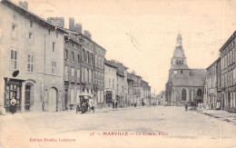 FRANCE - 55 - MARVILLE - La Grande Place - Edition Naudin - Carte Postale Animée - Autres & Non Classés