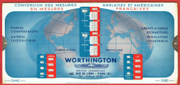 Abaque Curtec - Réglette De Calcul Conversion Mesures GB & US En Mesures Françaises - Modèle X.002 - Edition 1956 - Andere & Zonder Classificatie