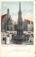 ALLEMAGNE - Nürnberg - Schöner Brunnen Und Frauenkirche  - Carte Postale Ancienne - Sonstige & Ohne Zuordnung