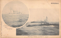 FRANCE - 59 - DUNKERQUE - Torpilleur Français Escortant Le SWAN - Carte Postale Animée - Dunkerque