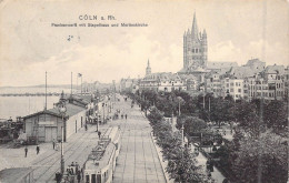 ALLEMAGNE - Coln A. Rh - Frankenwerft Mit Stapelhaus Und Martinskirche - Carte Postale Ancienne - Other & Unclassified