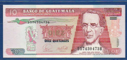 GUATEMALA - P.111b – 10 Quetzales 17.01.2007 UNC Serie D57430473B Printer: Canadian Banknote Company - Guatemala
