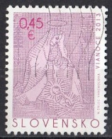 SLOVAKIA 722,used,falc Hinged,Christmas 2013 - Usados