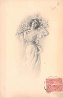 ILLUSTRATEUR SIGNEE VIENNE - Femme Au Chapeau - N°2761 - Carte Postale Animée - Vienne