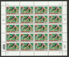 USA 2000 Summer Sports - Runners. Pane Of 20, Sheet Postfris MNH** Scott No. 3397 - Volledige Vellen