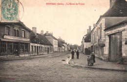 Estissac - La Route De Troyes - établissement économiques Troyens - Buvette - Autres & Non Classés