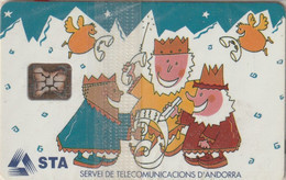 ANDORRA. AND-015. Christmas 1993-12. 3000 Ex. MINT - RARE. (112) - Andorre