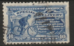 USA 1914 Special Delivery. Wmk.perf. 10  Scott No E9a Used. See Description - Espressi & Raccomandate