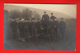 KAU-17  Bière Place D'Armes Exercice Militaire  Cachet Bière 1914 . Photo Jotterand - Bière