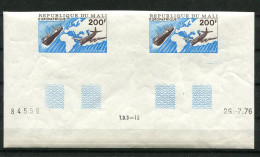 Mali 1976 Europafrica Issue Imperf Proof 2 Stamps MNH 14900 - Mali (1959-...)