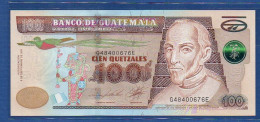 GUATEMALA - P.126b – 100 Quetzales 09.09.2011 UNC Serie G48400676E, Printer: Giesecke & Devrient, Germany - Guatemala